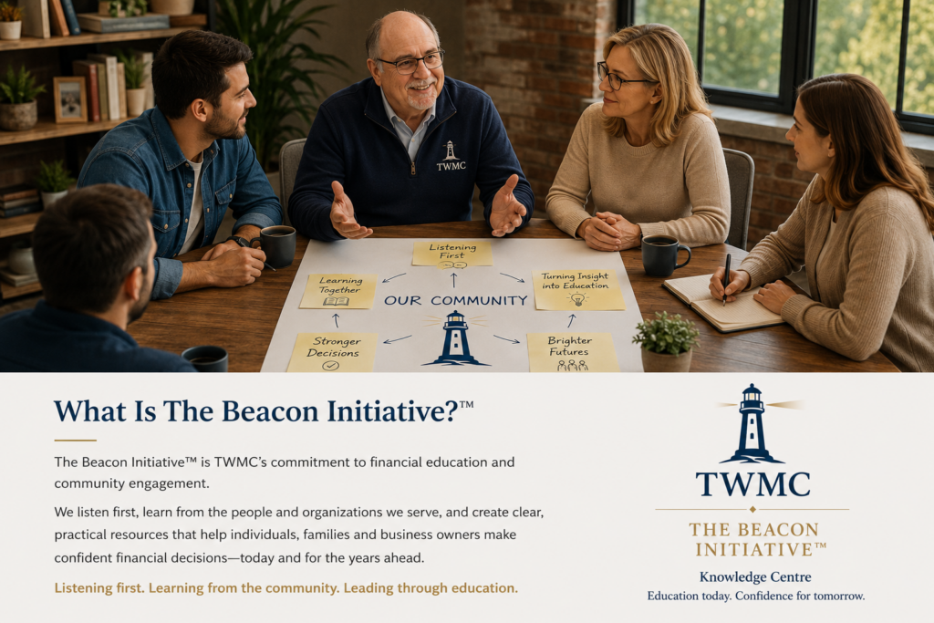 Community conversation illustrating The Beacon Initiative™ — listening first, learning together and leading through education.
